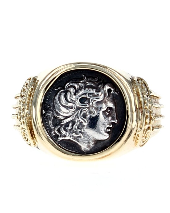 Alexander the Great Coin Replica Ring